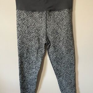 Aerie Gray Patterned Leggings